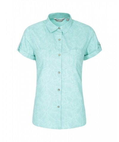 Coconut Womens Short Sleeve Shirt Mint $14.24 Tops