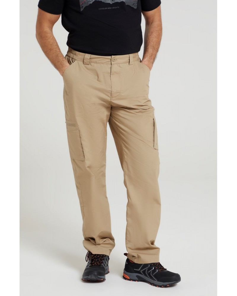 Trek II Mens Pants Dark Beige $18.50 Pants