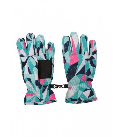 Printed Kids Ski Gloves Pink $11.79 Accessories