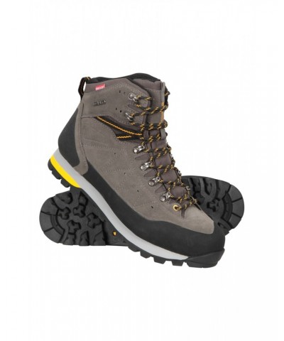 Ultra Peak Mens Waterproof Boots Grey $58.29 Footwear