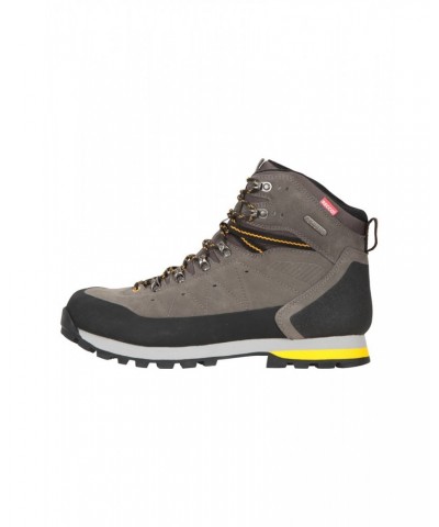 Ultra Peak Mens Waterproof Boots Grey $58.29 Footwear