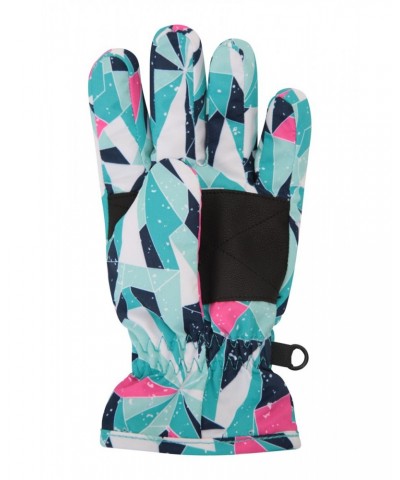 Printed Kids Ski Gloves Pink $11.79 Accessories