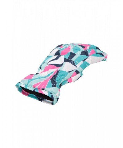 Printed Kids Ski Gloves Pink $11.79 Accessories