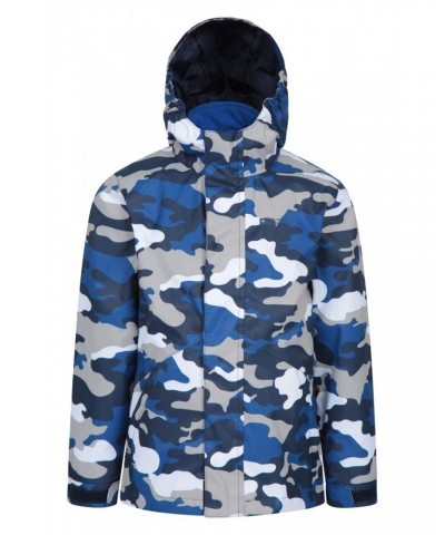 Atom Printed Waterproof 3-in-1 Kids Jacket Blue $24.00 Jackets