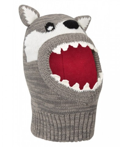 Character Kids Fleece Lined Balaclava Light Grey $18.80 Accessories