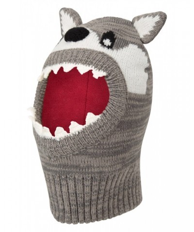 Character Kids Fleece Lined Balaclava Light Grey $18.80 Accessories