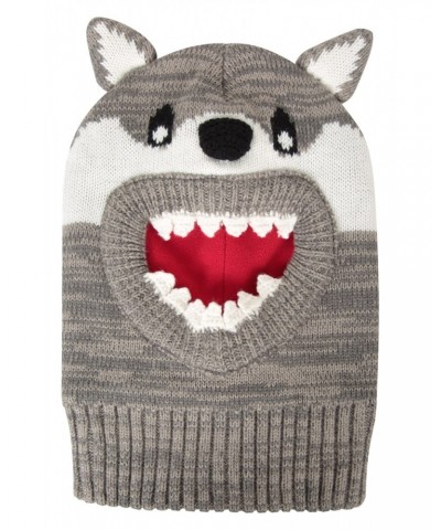 Character Kids Fleece Lined Balaclava Light Grey $18.80 Accessories