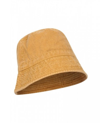 Washed Pocket Bucket Hat Tan $10.00 Accessories