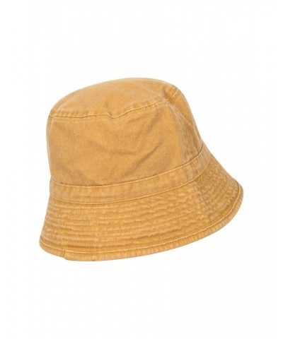 Washed Pocket Bucket Hat Tan $10.00 Accessories