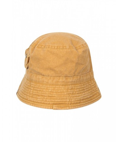 Washed Pocket Bucket Hat Tan $10.00 Accessories