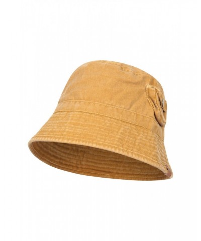 Washed Pocket Bucket Hat Tan $10.00 Accessories