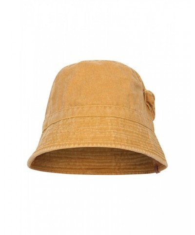 Washed Pocket Bucket Hat Tan $10.00 Accessories