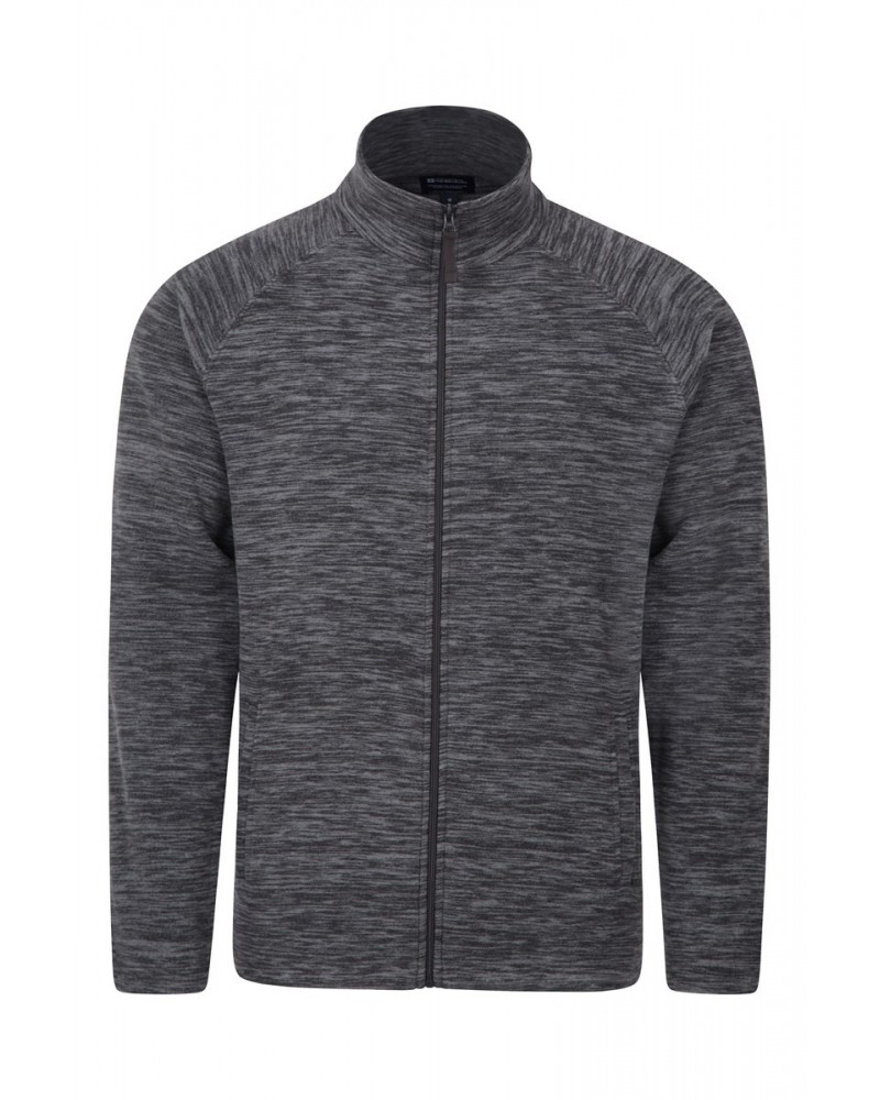 Snowdon Mens Full Zip Fleece Charcoal $15.91 Fleece