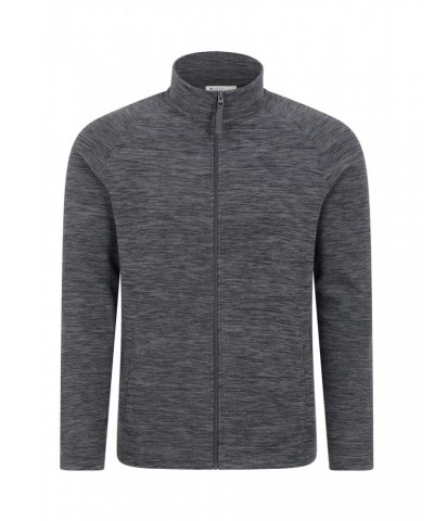 Snowdon II Mens Full-Zip Fleece Jacket Dark Grey $22.19 Fleece