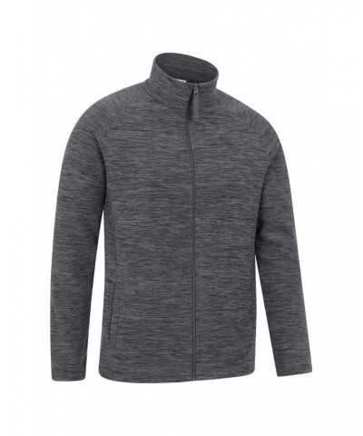 Snowdon II Mens Full-Zip Fleece Jacket Dark Grey $22.19 Fleece