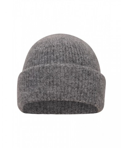 Soft Rib Mens Recycled Beanie Grey $11.20 Accessories