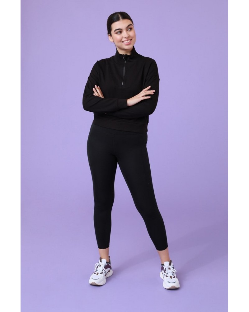 Cadence Womens Sweatshirt Black $18.20 Tops