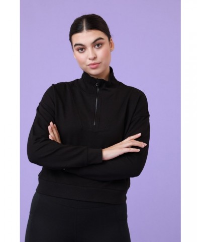 Cadence Womens Sweatshirt Black $18.20 Tops