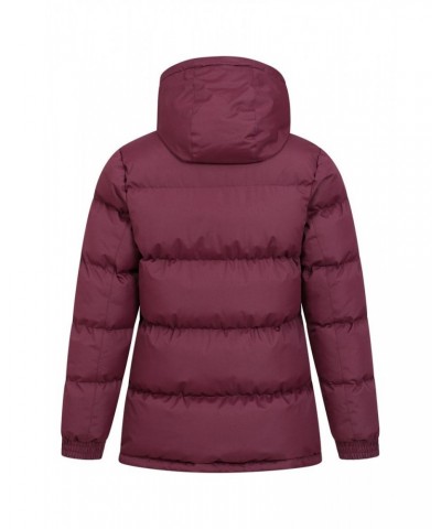 Snow Womens Insulated Jacket Burgundy $34.30 Jackets