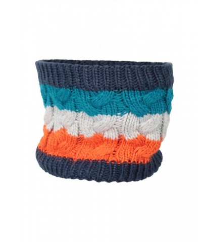 Chunky Knit Kids Winter Accessories Set Navy $15.59 Accessories