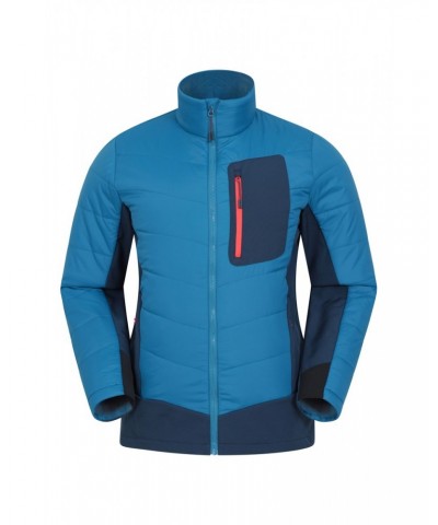 Rotate Mens Insulated Softshell Jacket Bright Blue $32.90 Jackets