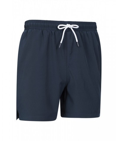 Atlantic Mens Recycled Swim Shorts Navy $17.99 Active