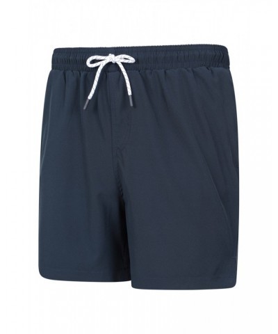 Atlantic Mens Recycled Swim Shorts Navy $17.99 Active