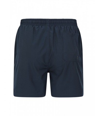 Atlantic Mens Recycled Swim Shorts Navy $17.99 Active