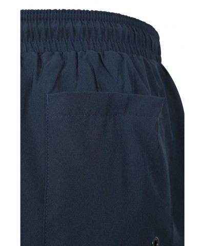 Atlantic Mens Recycled Swim Shorts Navy $17.99 Active