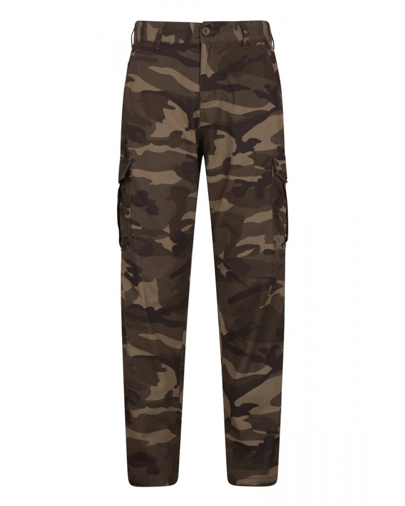 Lakeside Camo Mens Cargo Pants - Short Length Camouflage $21.82 Pants