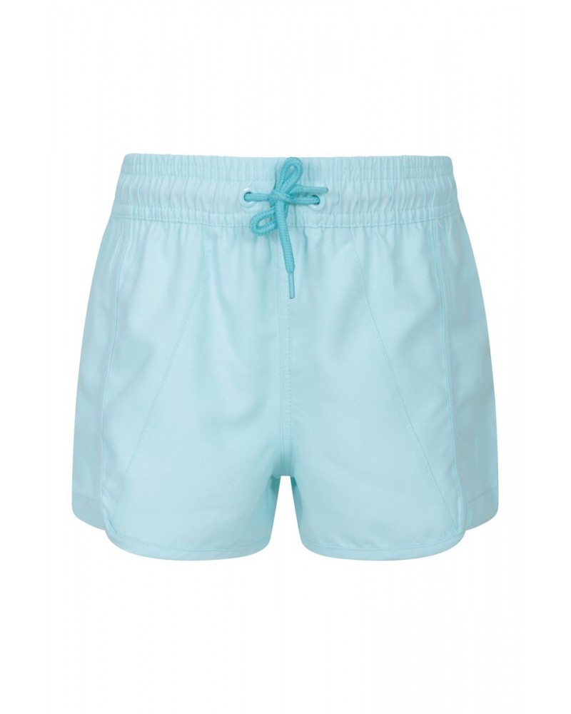 Panama Kids Swim Shorts Blue $11.50 Pants