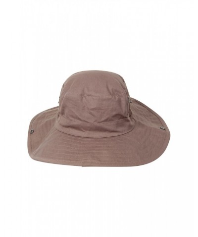 Australian Brim Hat with Head Net Light Brown $14.49 Accessories