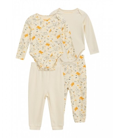 Baby Four Piece Set Beige $30.00 Babywear