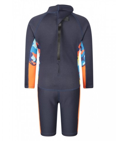 2mm Kids Shorty Wetsuit Orange $20.29 Swimwear