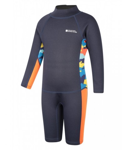 2mm Kids Shorty Wetsuit Orange $20.29 Swimwear