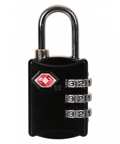 TSA Combination Padlock Black $11.50 Travel Accessories