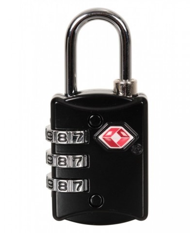 TSA Combination Padlock Black $11.50 Travel Accessories