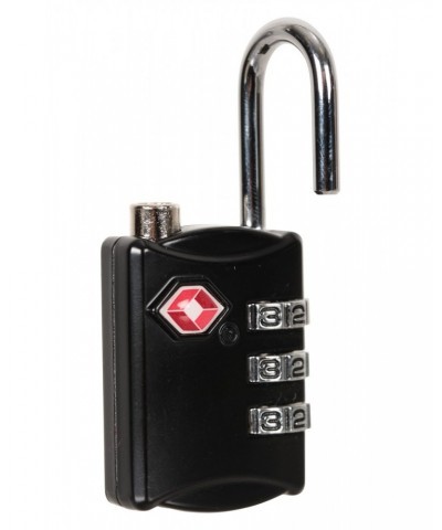 TSA Combination Padlock Black $11.50 Travel Accessories