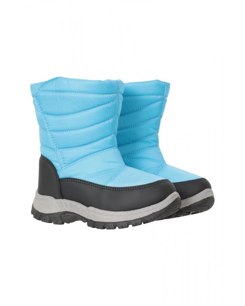 Caribou Toddler Adaptive Snow Boots Bright Blue $16.79 Ski