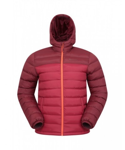 Seasons Mens Insulated Jacket Dark Red $24.00 Jackets