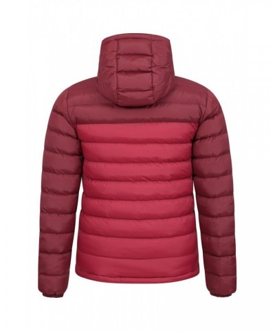 Seasons Mens Insulated Jacket Dark Red $24.00 Jackets