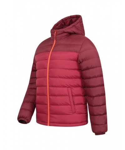 Seasons Mens Insulated Jacket Dark Red $24.00 Jackets