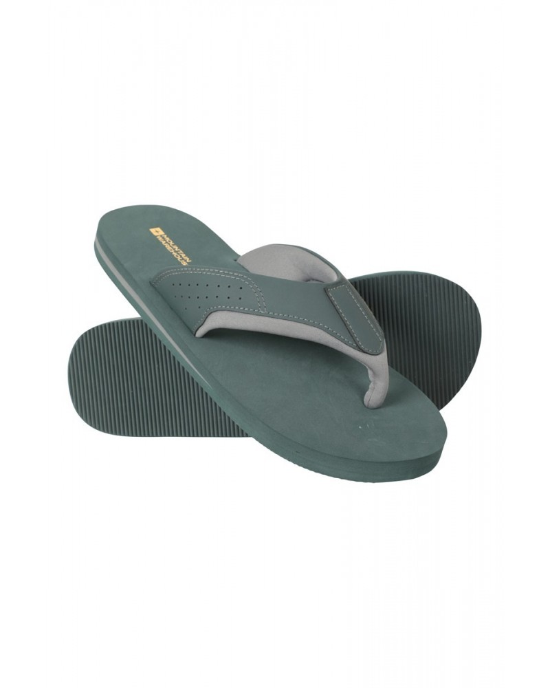 Vacation Recycled Flip Flops Khaki $14.24 Swimwear