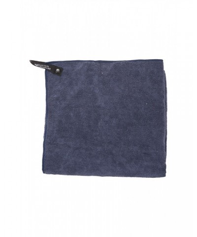 Micro Towelling Travel Towel - Medium - 120 x 60cm Navy $10.06 Travel Accessories