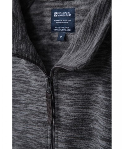 Snowdon Mens Full Zip Fleece Charcoal $15.91 Fleece