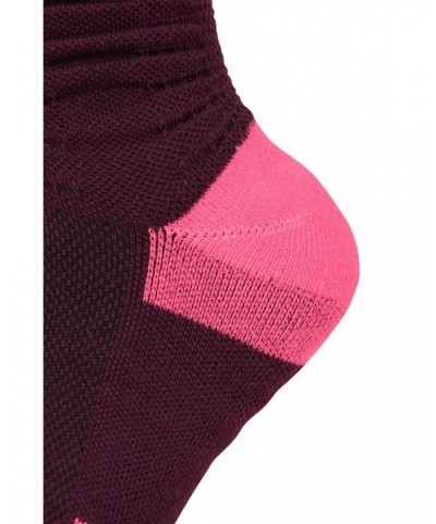 Seamless Womens Running Socks Berry $10.63 Accessories