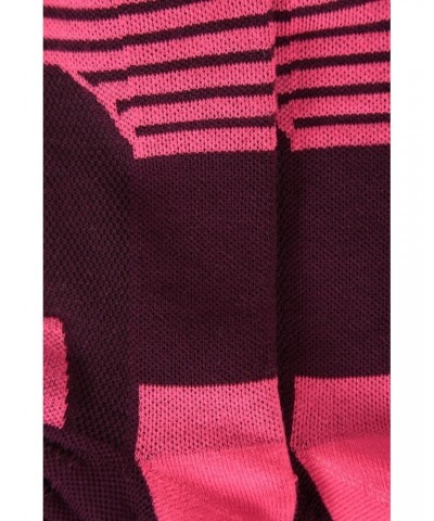 Seamless Womens Running Socks Berry $10.63 Accessories