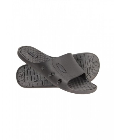 Street Scuff Mens Sandals Dark Grey $11.59 Footwear