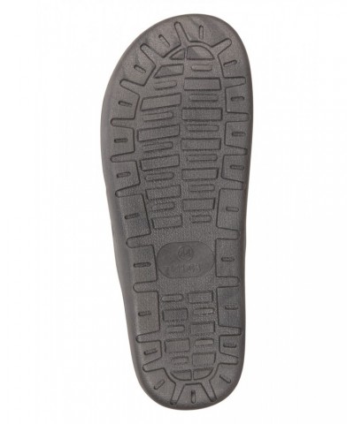 Street Scuff Mens Sandals Dark Grey $11.59 Footwear