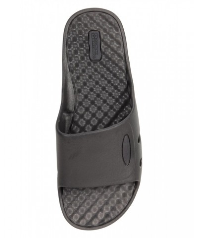 Street Scuff Mens Sandals Dark Grey $11.59 Footwear